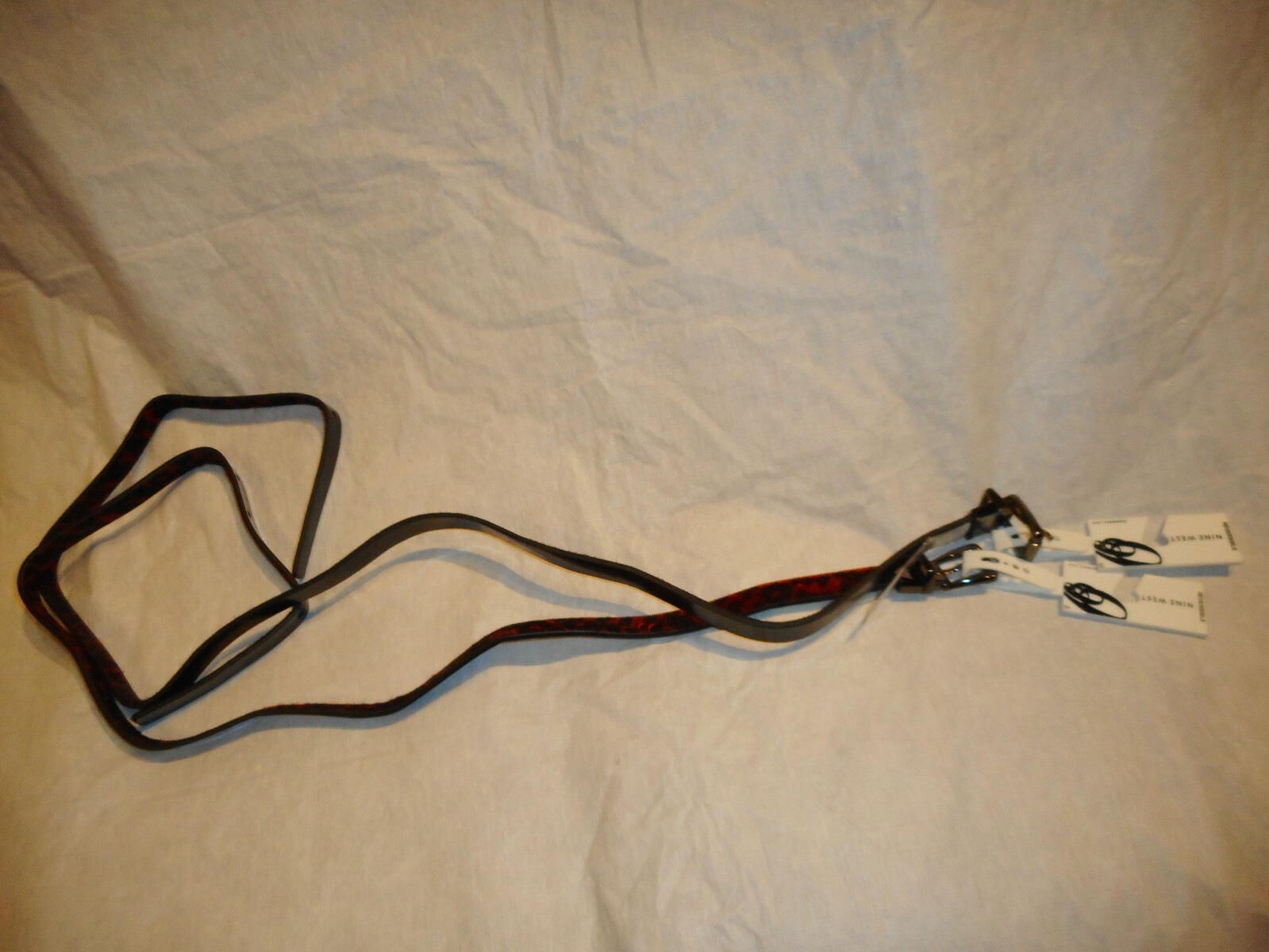 Nine West Women’s Multi Color Reversible Belts Sizes Small & Medium.