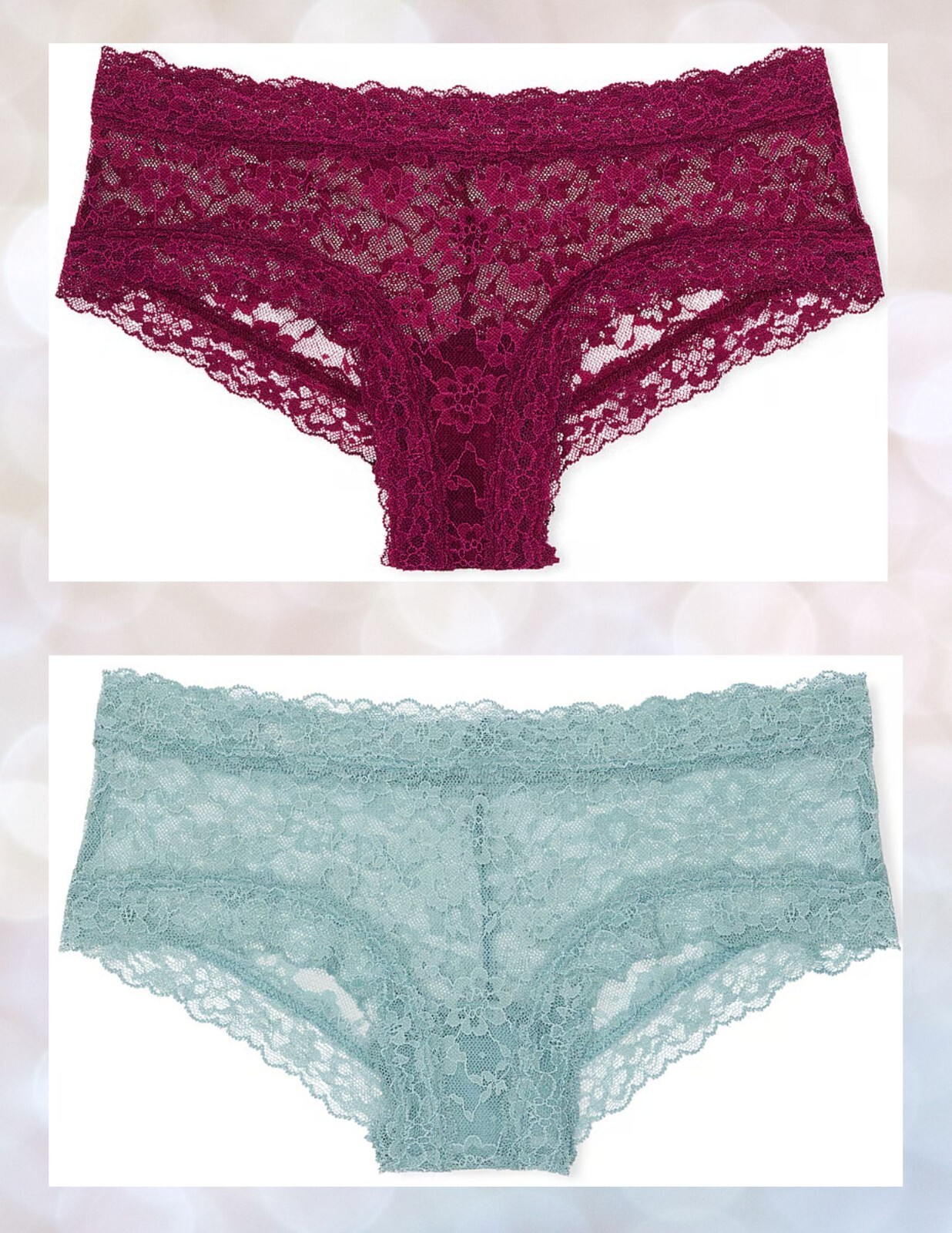 New Victoria’s Secret💲Discounts on 2+💲💗Lace Cheeky 💗 XS, S, M, L💗