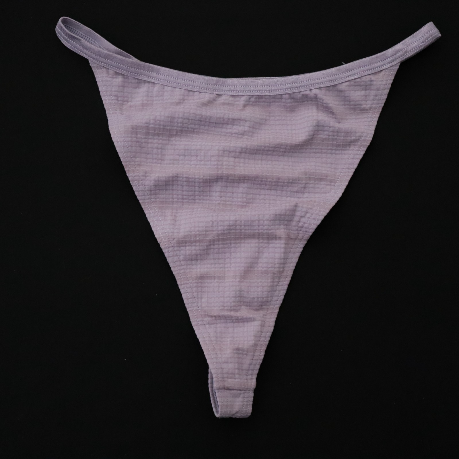 2 NEW Barely There VTG 90s Y2K Soft High Cut Thong Panties Lot MED / LARGE
