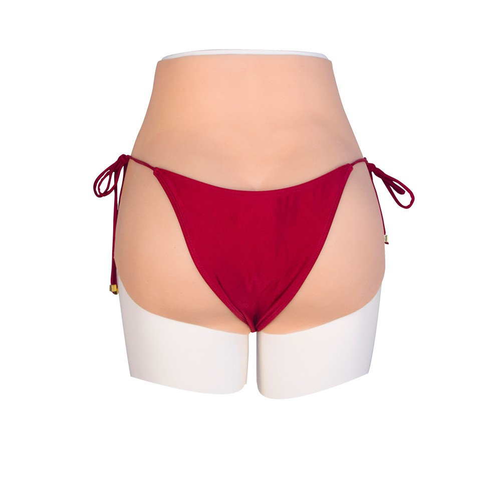Silicone Fake Vagina Pants Hip Enhancer Transgender Panties For Crossdresser