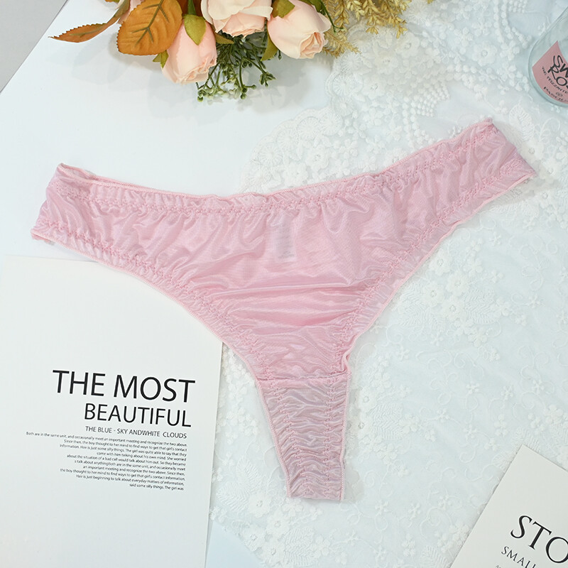 5 Pcs Lot Sexy Ladies Womens Satin Panties Underwear Bikini Thong Brief Lingerie