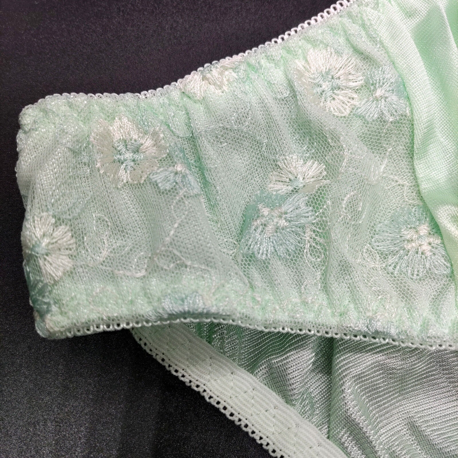 US SIZE 2XL SHINY NYLON TRICOT PANTIES from Japan
