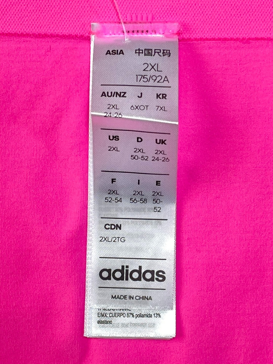 NWT Adidas Women’s XXL 720 Degree Seamless Hi-Leg Brief Style- 4A4H62 Lucid Pink