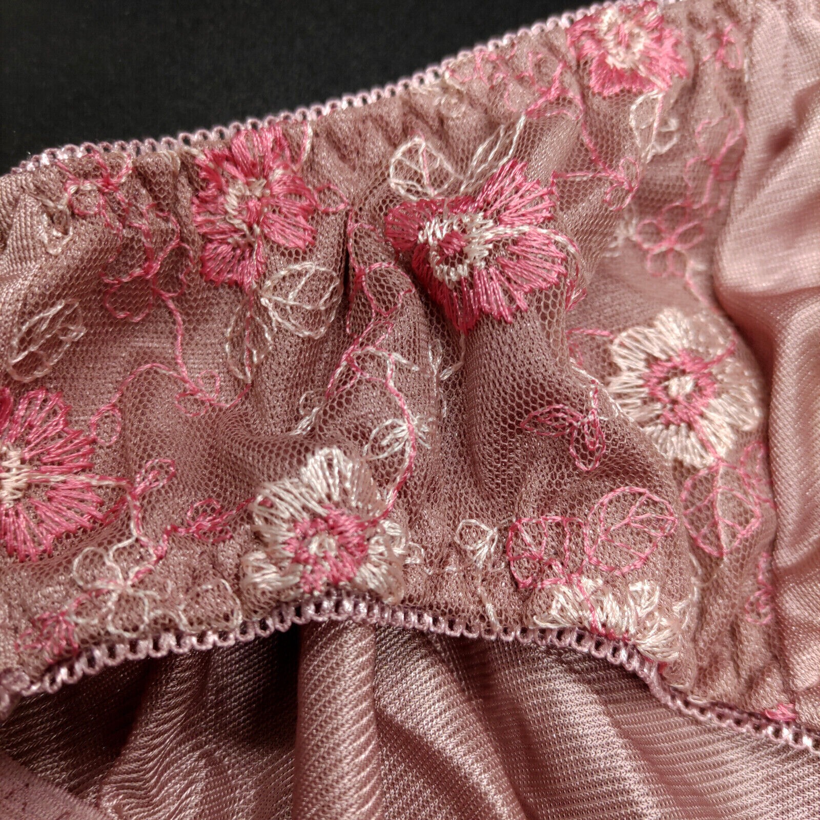 US SIZE XL SHINY NYLON TRICOT PANTIES from Japan