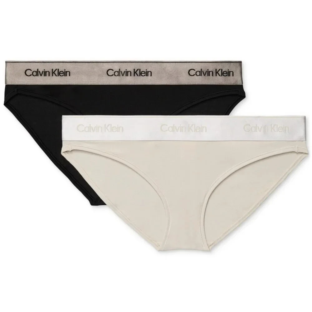Calvin Klein Women’s 2-Pk. Modern Cotton Bikini Underwear QF8286