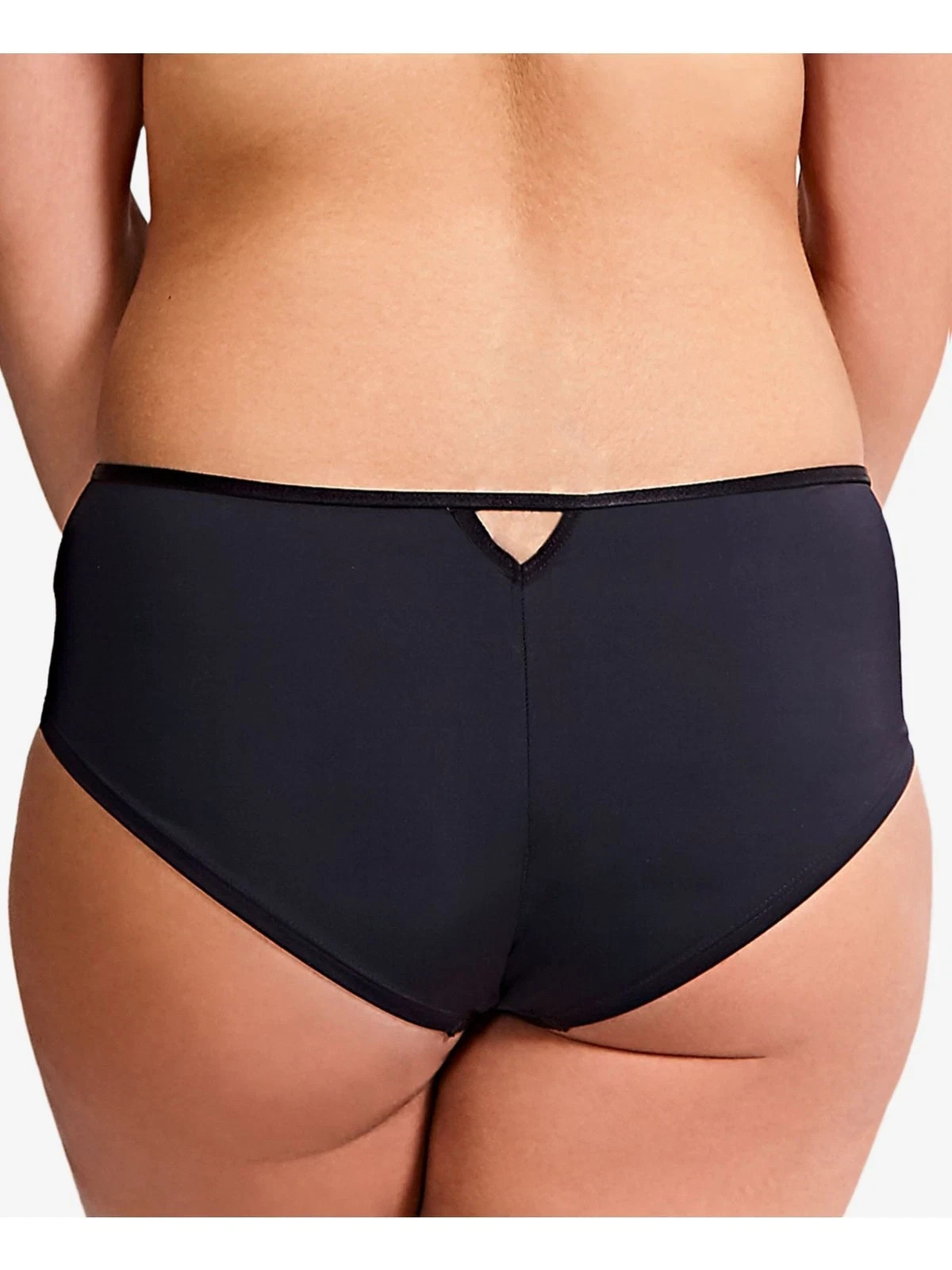 NWT! Sculptresse by Panache Women’s Sz 6XL Dionne Midi Brief Panty 9692 Black