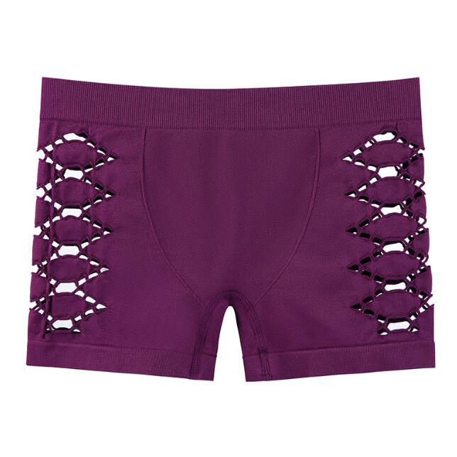4 Pack Lot Sexy Ladies Womens Hollow Boyshorts Boxer Shorts Panties Underwear
