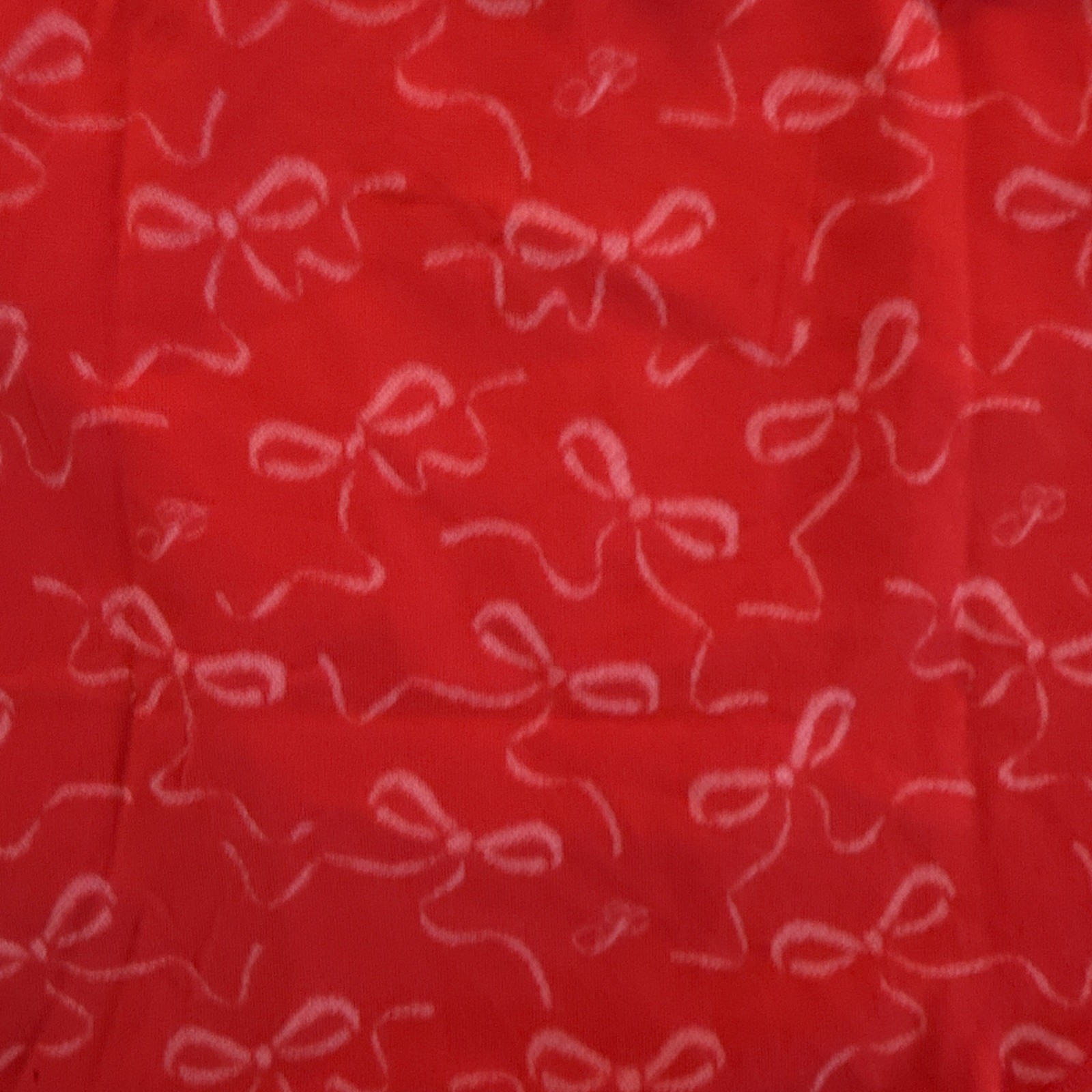 Pink By Victoria’s Secret, Large, Red Bow Bows, Stretch, Smooth, Bikini Panties