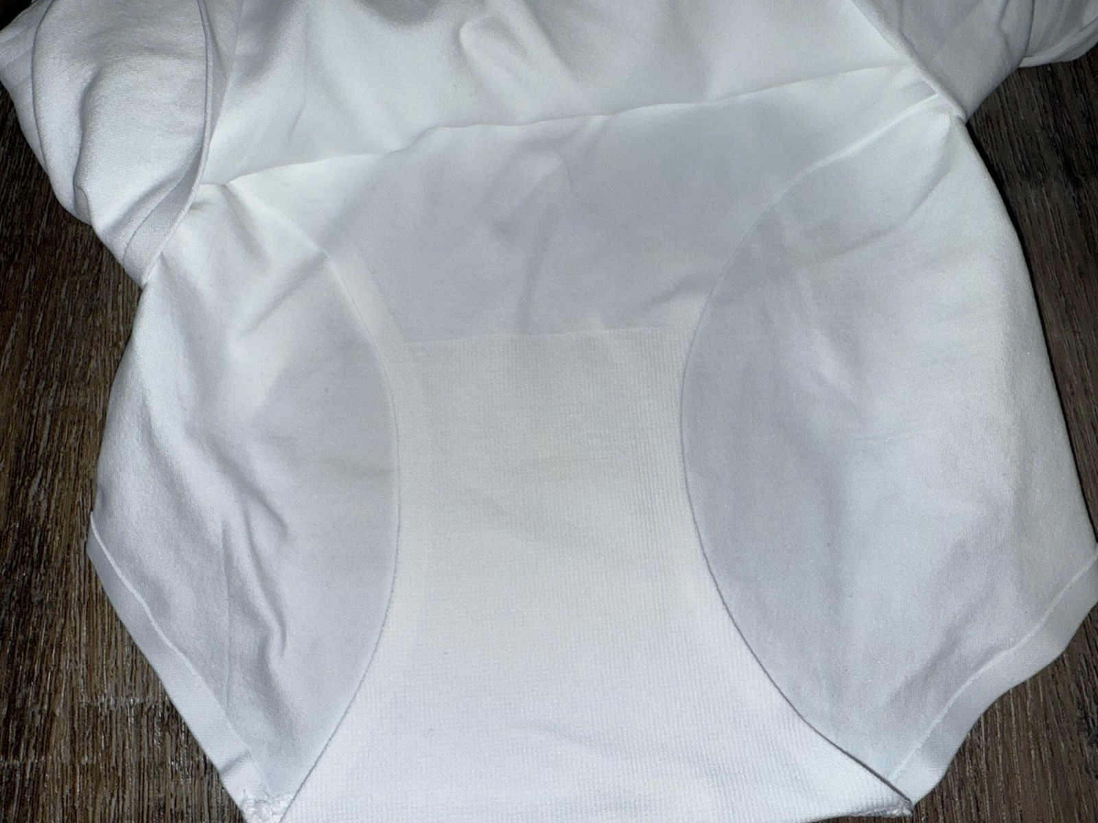 Bali ~ 3-Pair Womens Seamless Brief Underwear Panties Nylon Blend White ~ S