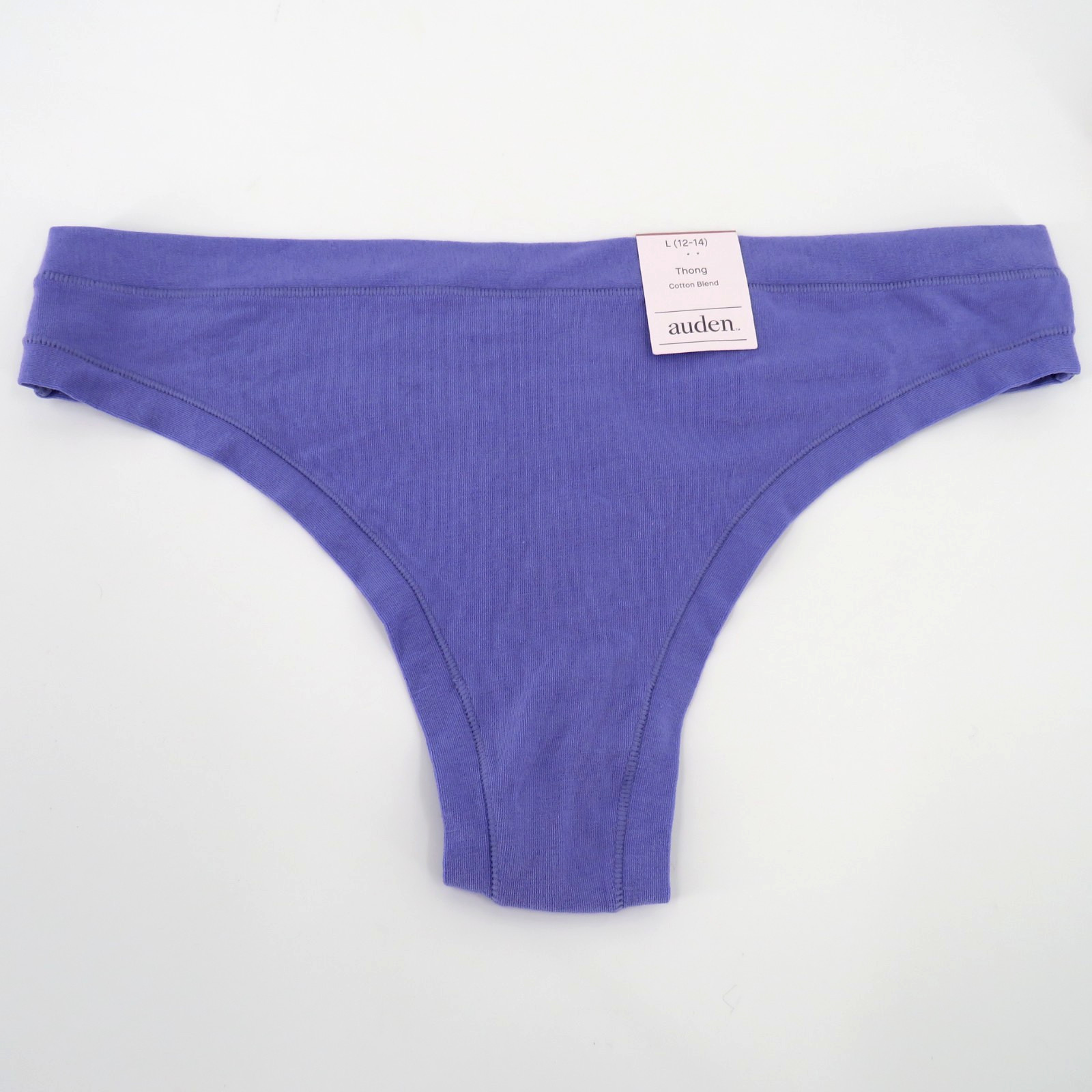 Auden Cotton Blend Thong Underwear Women’s Size Large (12-14) – 3 Pairs