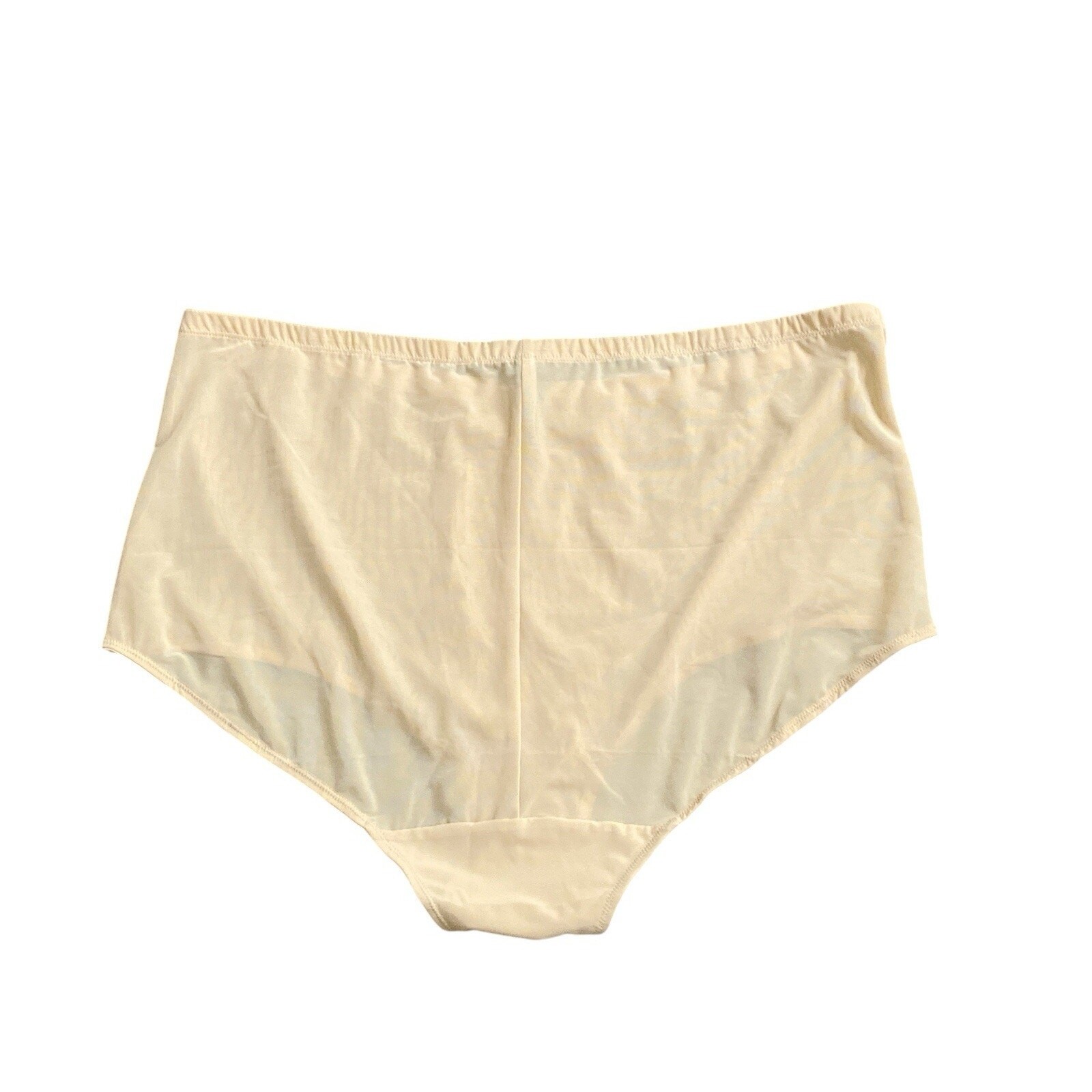 Secret Solutions 4X Beige High Waist Tummy Control Shaper Briefs Panties