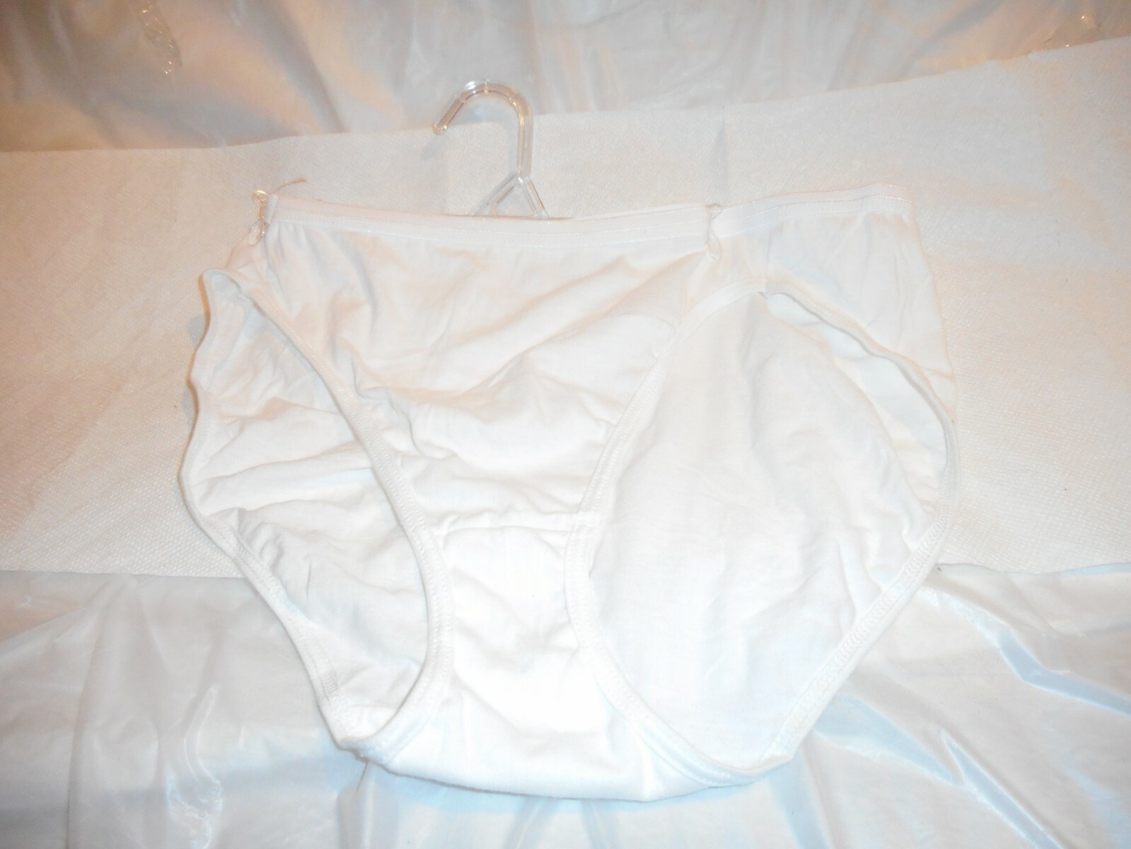 1 Hanes White Brief Panty SIZE 9
