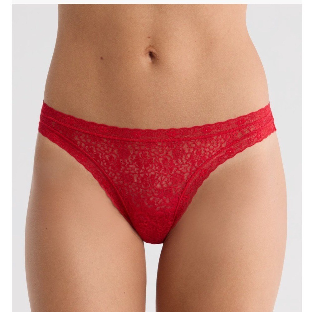 Nordstrom 7 Pack Day of the Week Thong Panties, Size Medium, Multi Color NWT