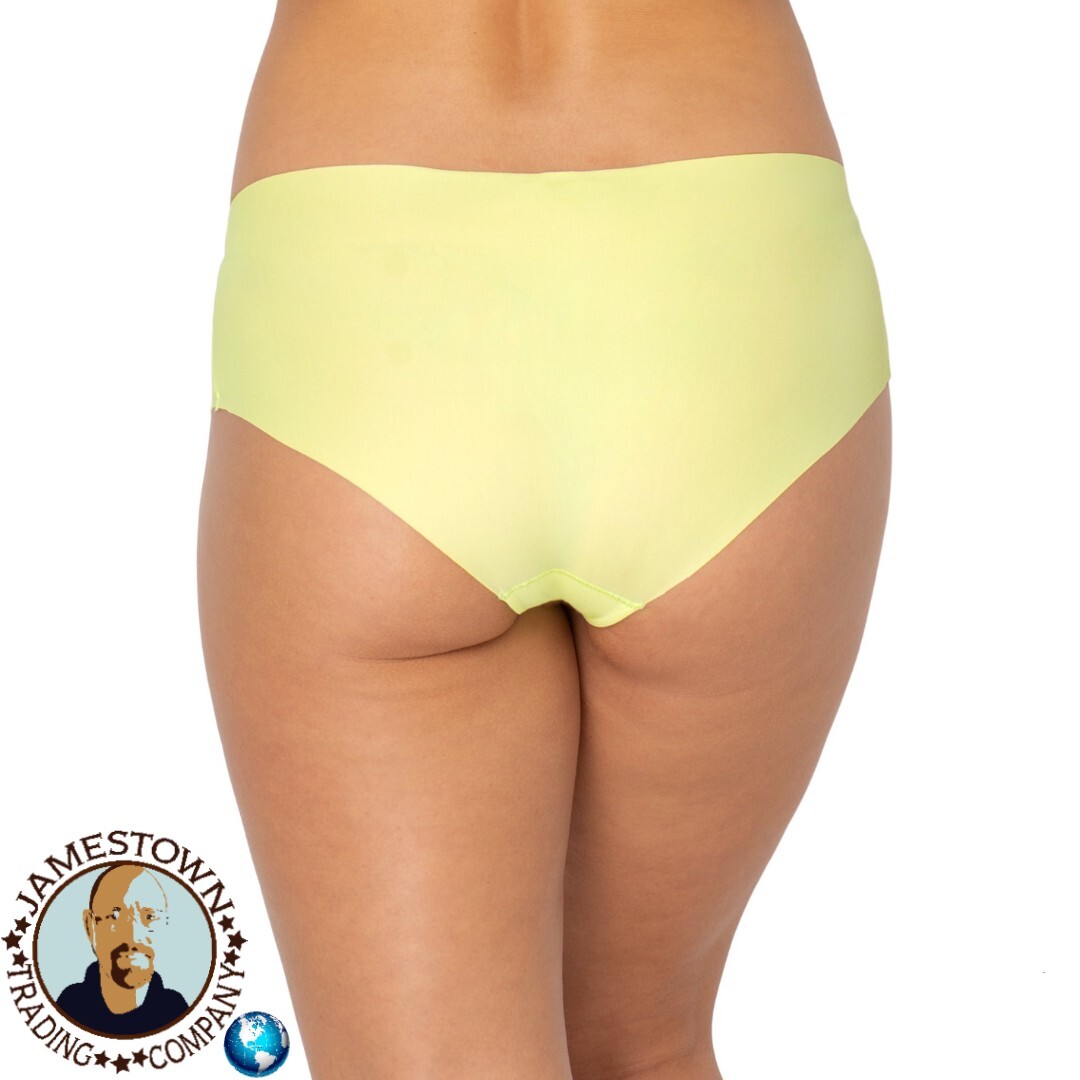 No Boundaries Juniors No Show Blooms/Lime/Wash Hipster Panty 3 pack XL