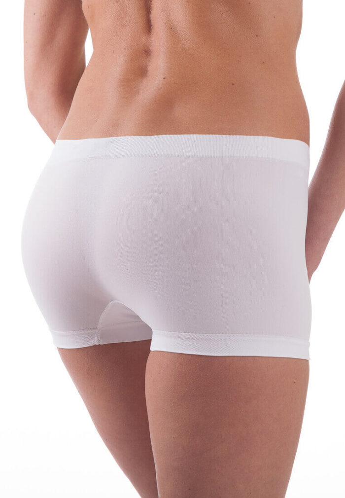 3 Women Low Waist Microfiber Stretch Boxer Briefs Beautiful Panties 018