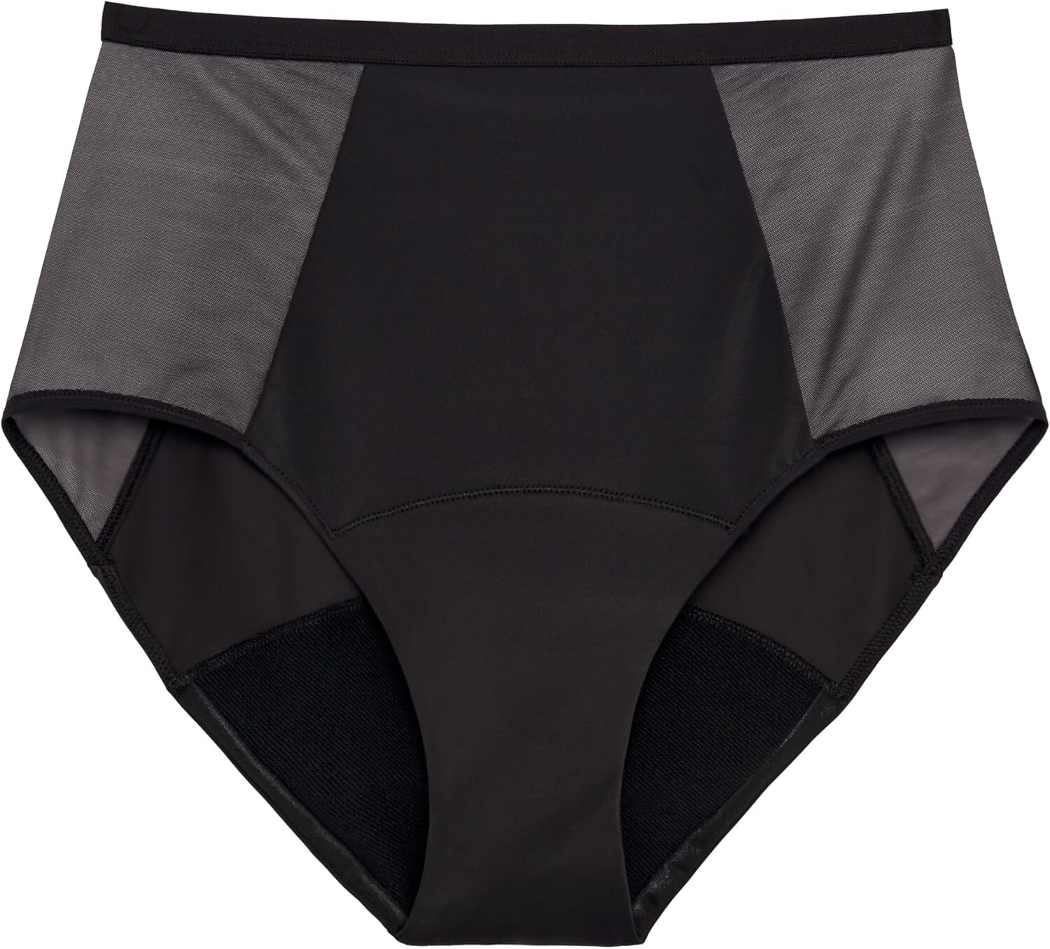 Thinx Period Panties Comfort Hi-Waist in Black XXL New, No Tag (Please Read)