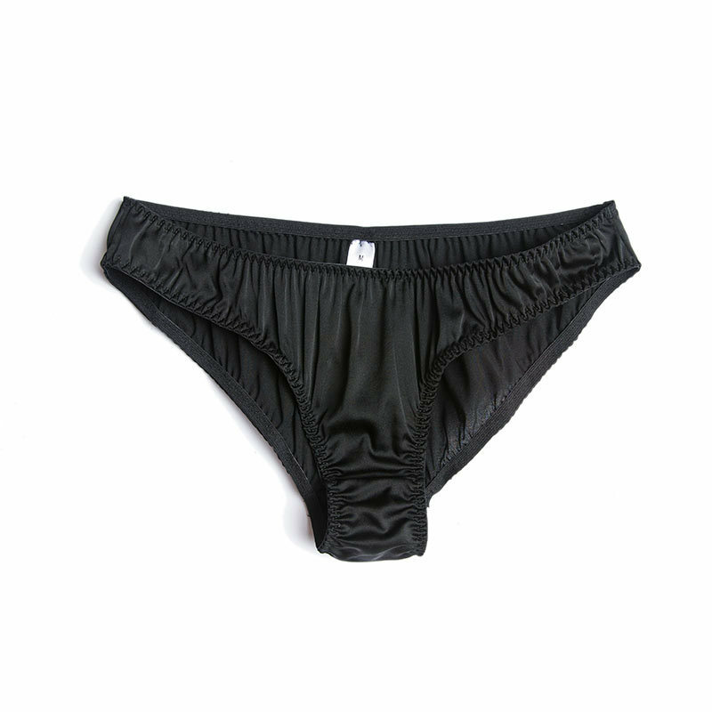 Women’s Underwear 100% Mulberry Silk Thong Breathable Briefs Bikini Panties