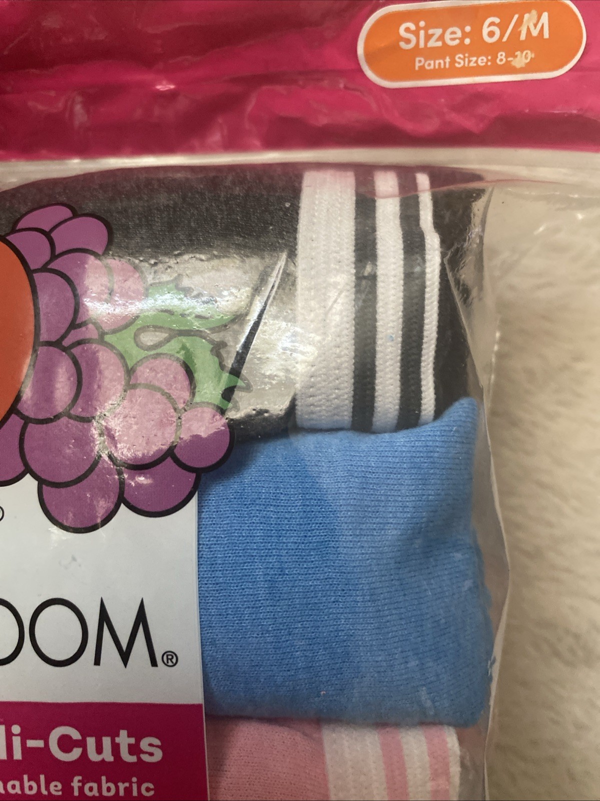 Fruit Of The Loom 10 Pack Cotton Heather Hi-Cut Panty Multi Color Size 6 Medium
