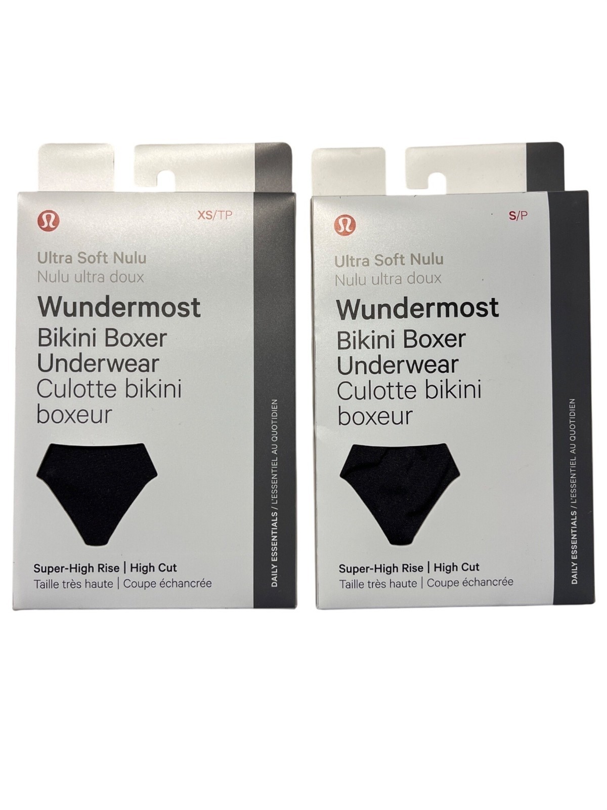 Lululemon Wundermost Ultra Soft Nulu Bikini Boxer Underwear Super High Rise High