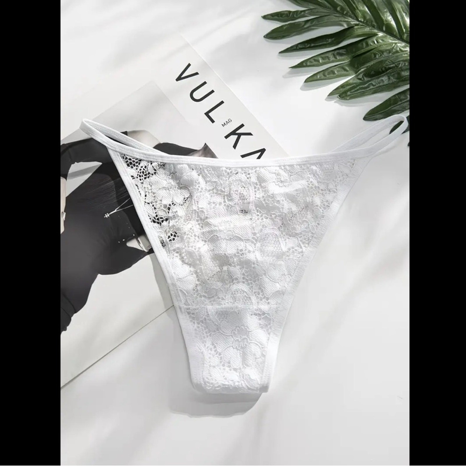 3-Pack, Multi-Colored, Floral Lace Panties