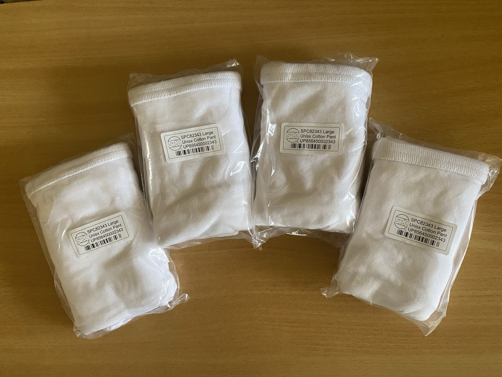 Protective Incontinence Panties LeakProof Pouch SPC Cotton Washable 4 Pair Large
