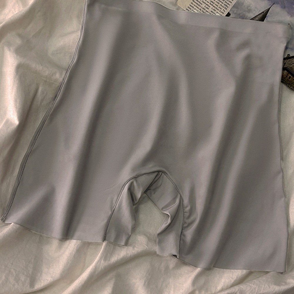 Fashionable High Waist Underwear for Women Made with Ice Silk and Cotton Blend