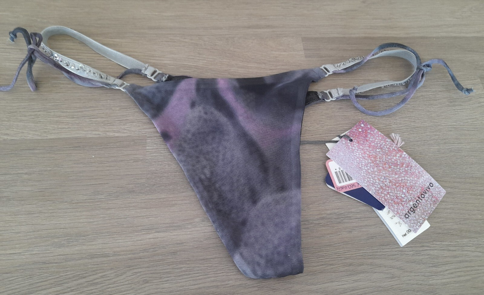 Argentovivo Butterfly Collection PINKS Multicoloured Mesh String Sided G-String