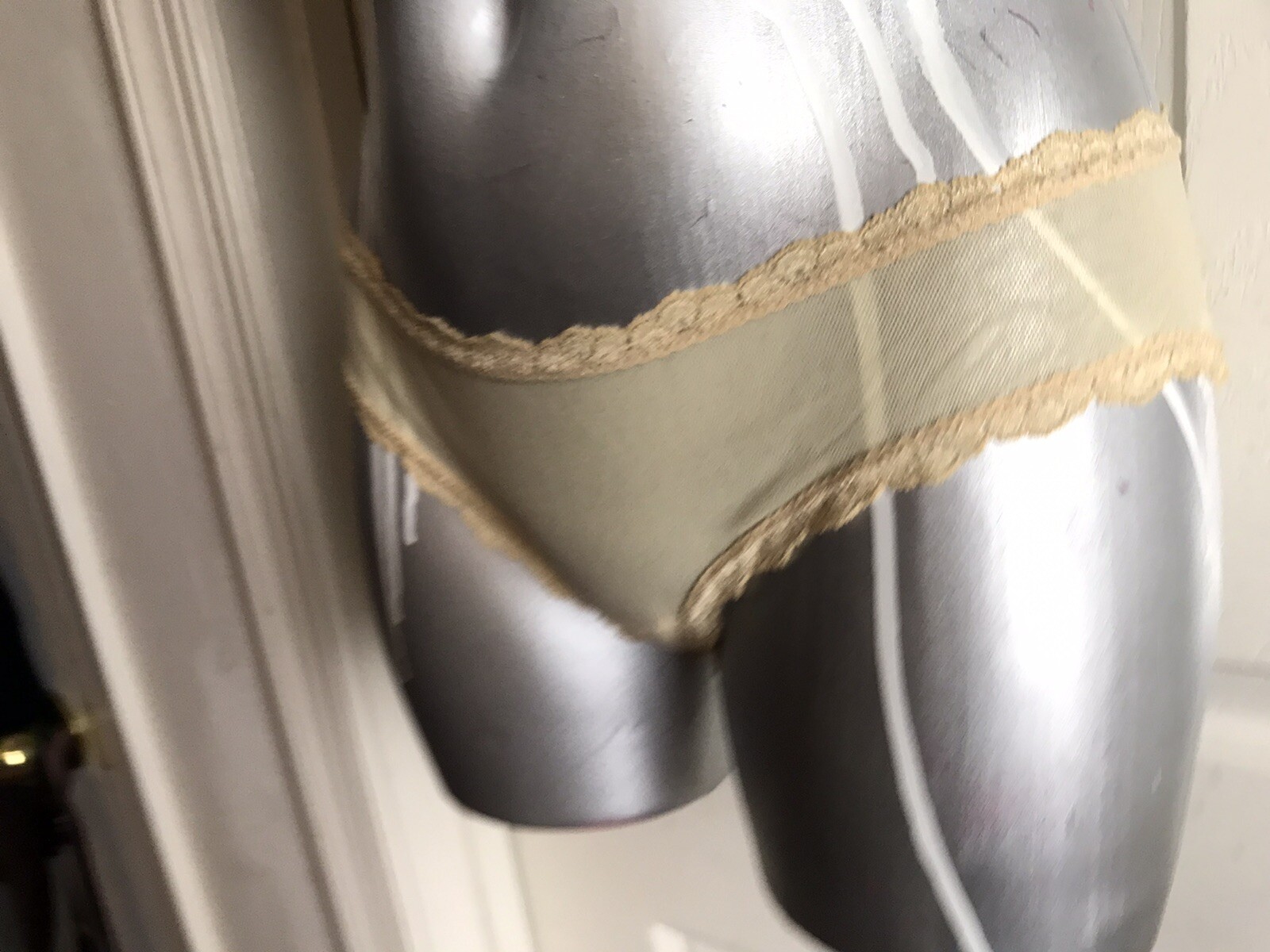 NEW ITALY Cosabella CELINE High-Waist Bikini BEIGE Women’s -Size MEDIUM M -NWT