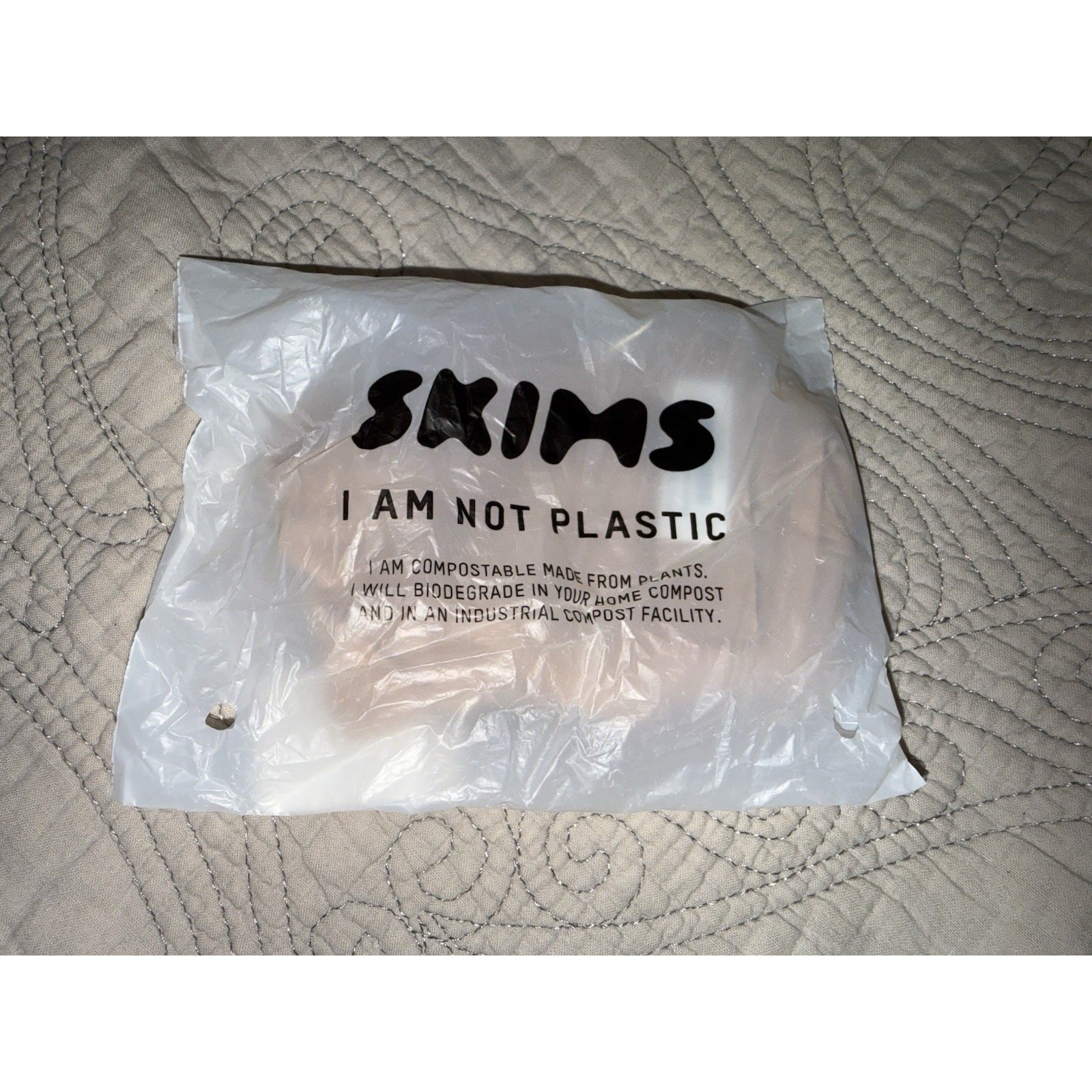 SKIMS Summer Mesh Thong 4X Ochre Nude NWT Mid Rise Sheer Plus Size PN-STT-0664