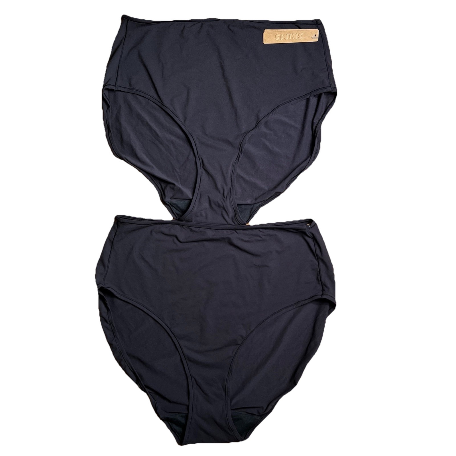 SKIMS Women’s Fits Everybody Full Brief Minimalist Onyx,PN-BRF-0233|Lot X2|Sz:4X