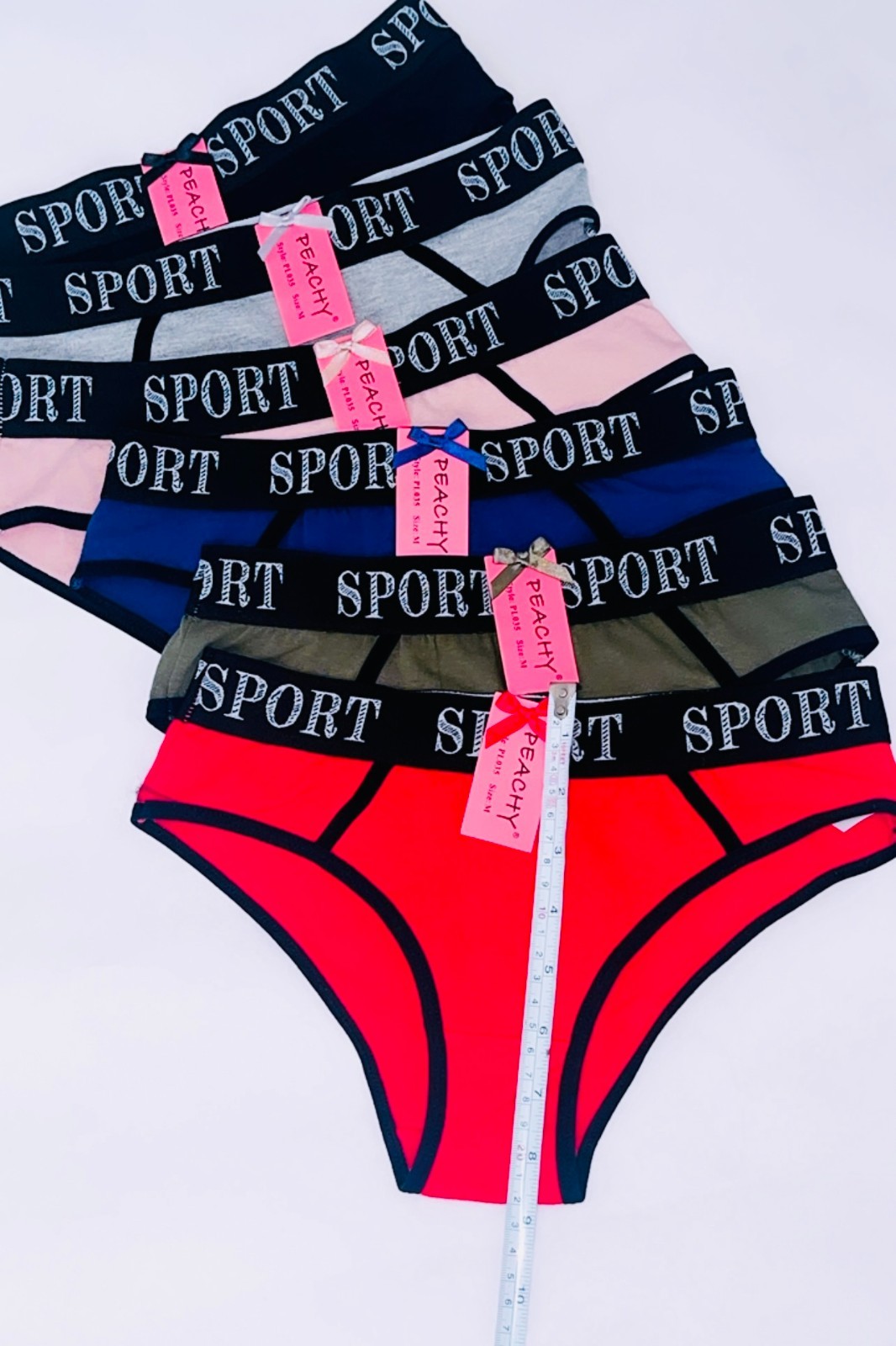 6-12 Teen Girl Bikini cheeky Sport 95% Cotton Underwear Panties Undies 3978 S-XL