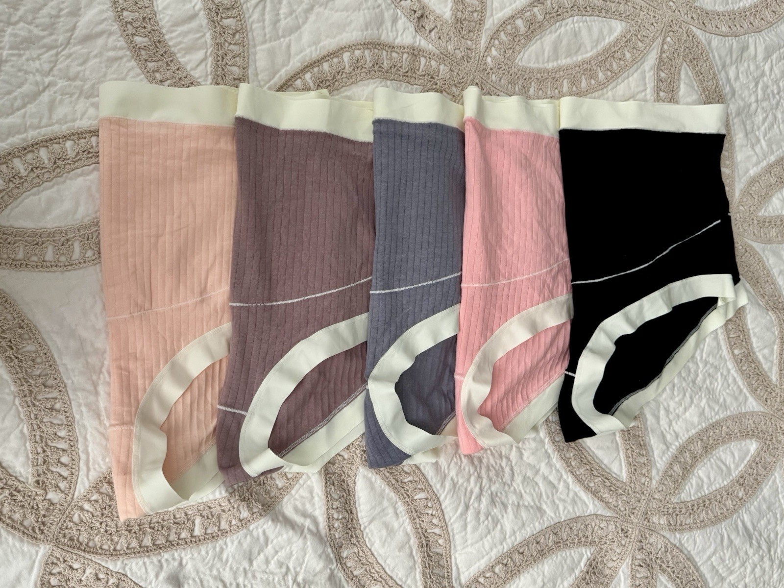 Women’s Size 5XL Panties USA Made, Soft Cotton Crotch, Ribbed Stretch 5 Panties