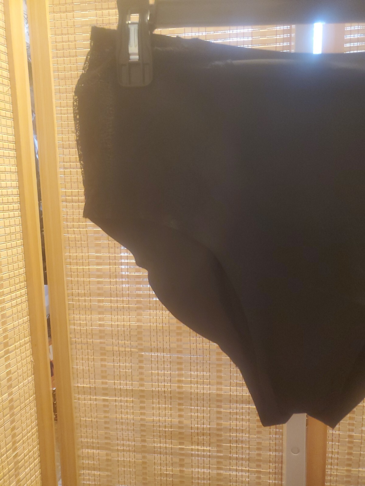 Ava Viv Panties Womens Size 2X Black Lace Stretch Hipsters Sexy Everyday