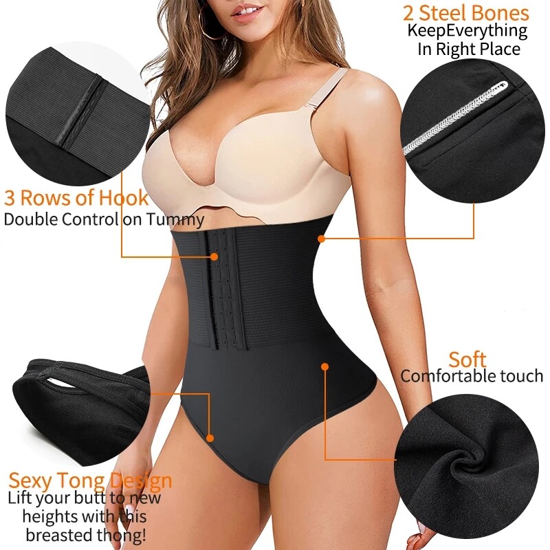 Fajas Reductoras Colombianas Levanta Cola Post Surgery Panties Slim Shapewear US