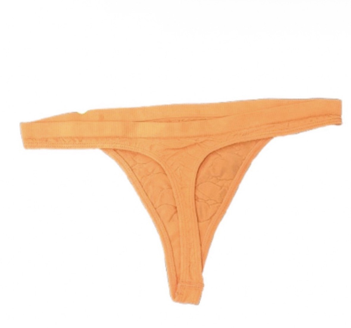 HONEYDEW INTIMATES Womens Peach Keagan Thong Intimate Panty Size S