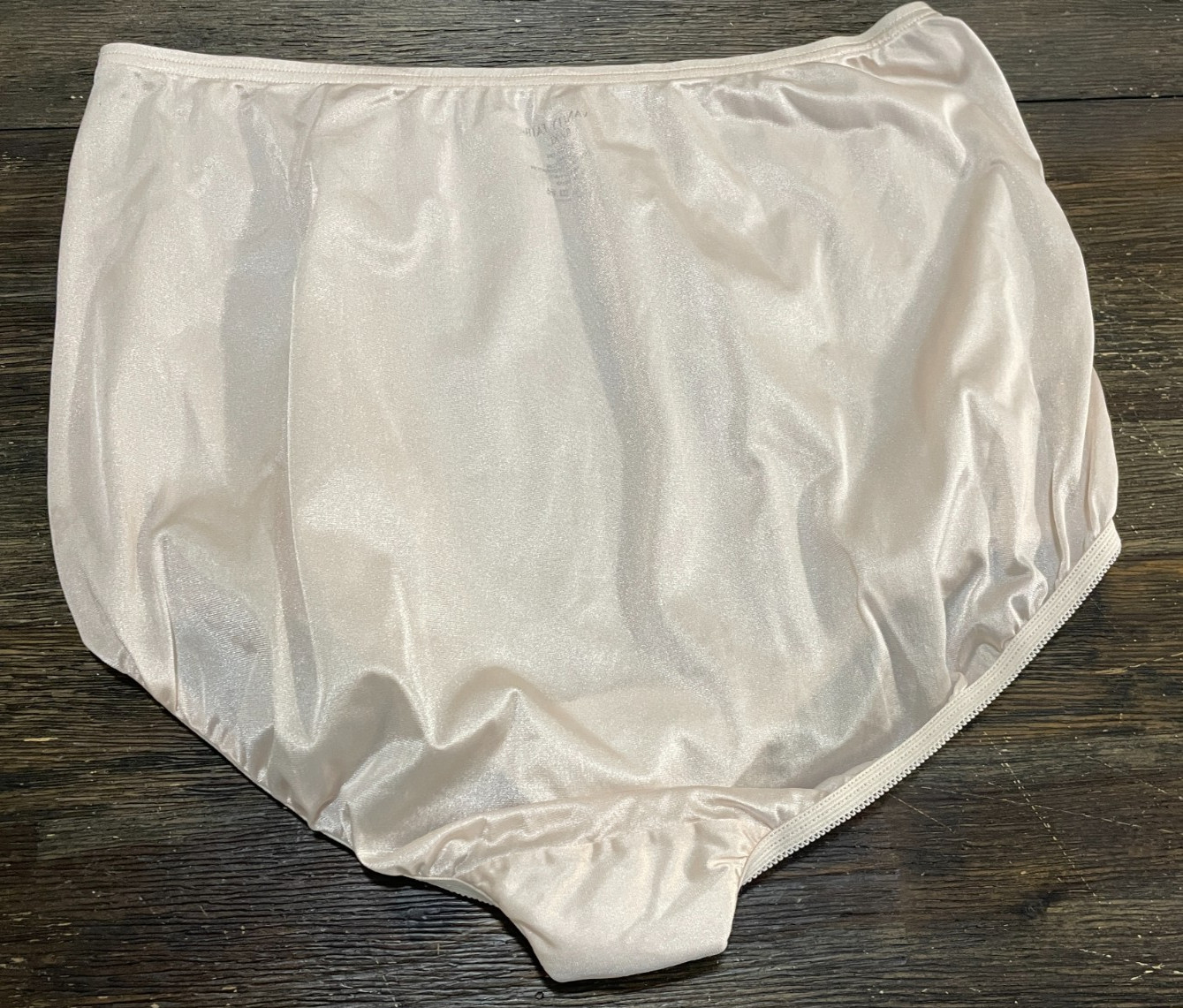 Vanity Fair size 8 XL 2-pack lace inset panties briefs nylon sheer hipster NEW