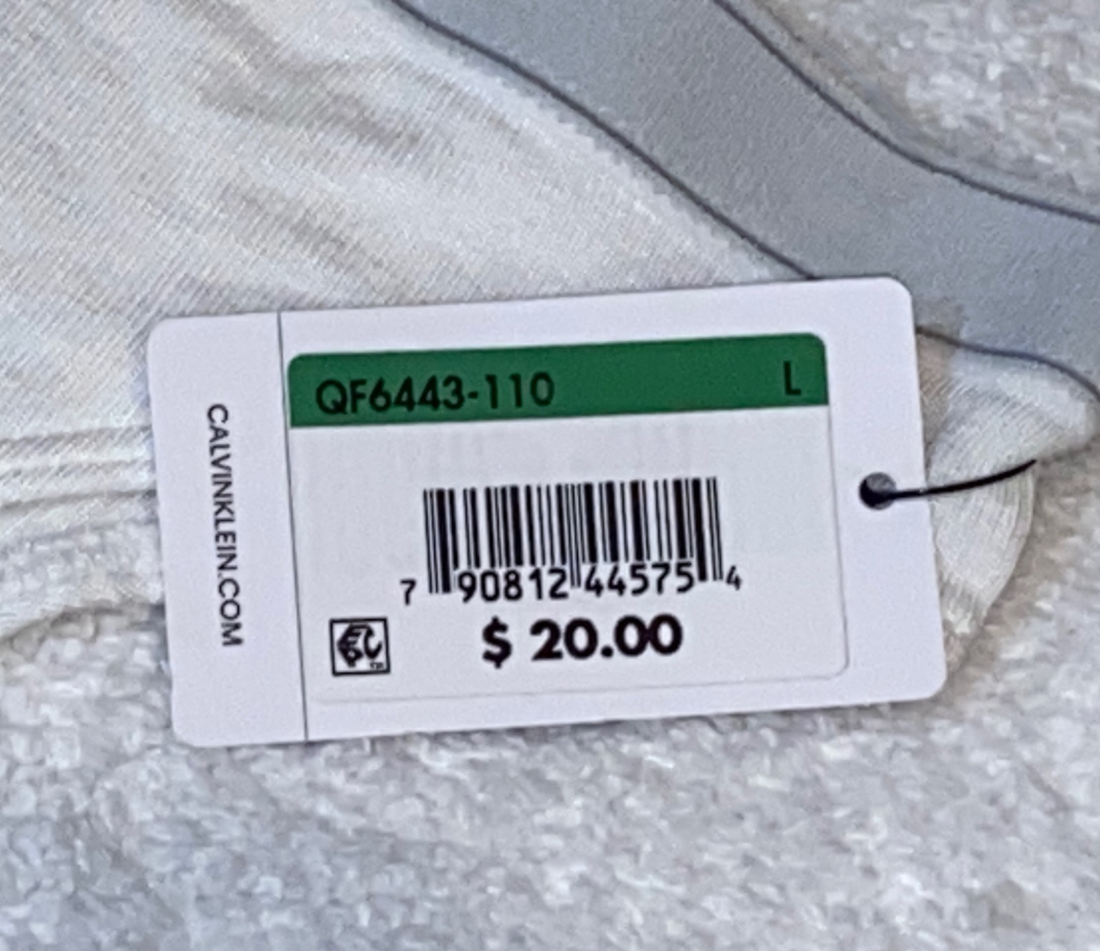CALVIN KLEIN Pure Ribbed Soft Modal White Cheeky Bikini Panty Womens Sz S M L XL