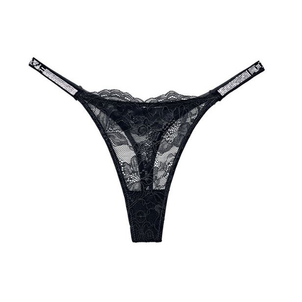 Women’s Sexy Lace Low Waist Thongs Panties Intimate G-String Briefs Underwear