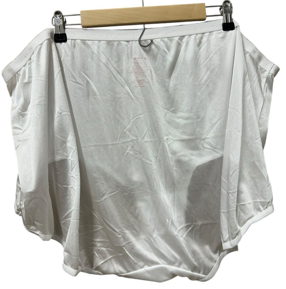 Comfort Choice Women’s Panties Size 15 Plus Size White NEW NO TAG