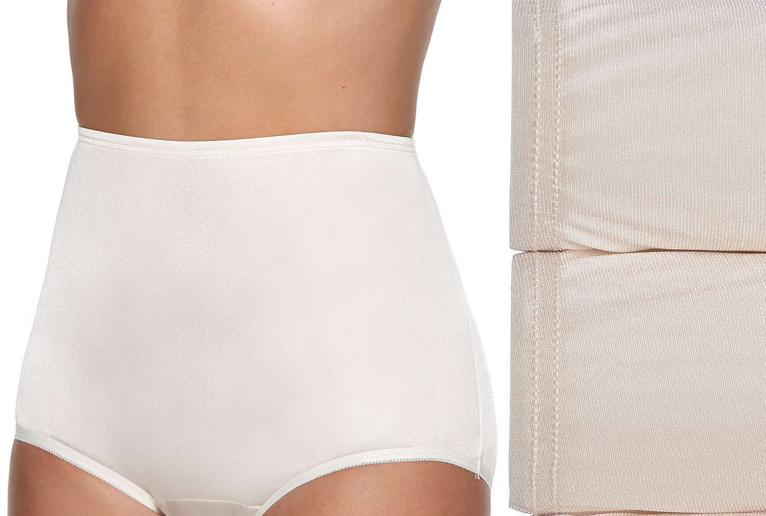 Vanity Fair Perfectly Yours Ravissant Brief Panty 2 pack set Fawn 15712 Sz.5/S