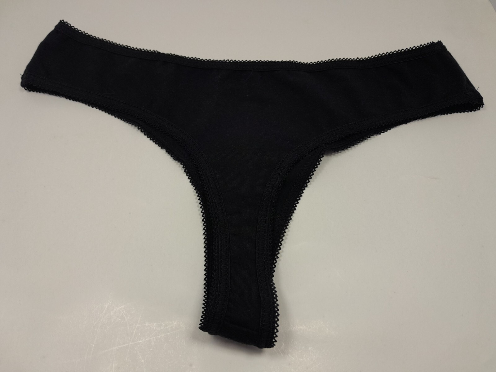 6 pieces thong panty Women / Girl Low Waist Pure single jersey Thong sexy T-Back