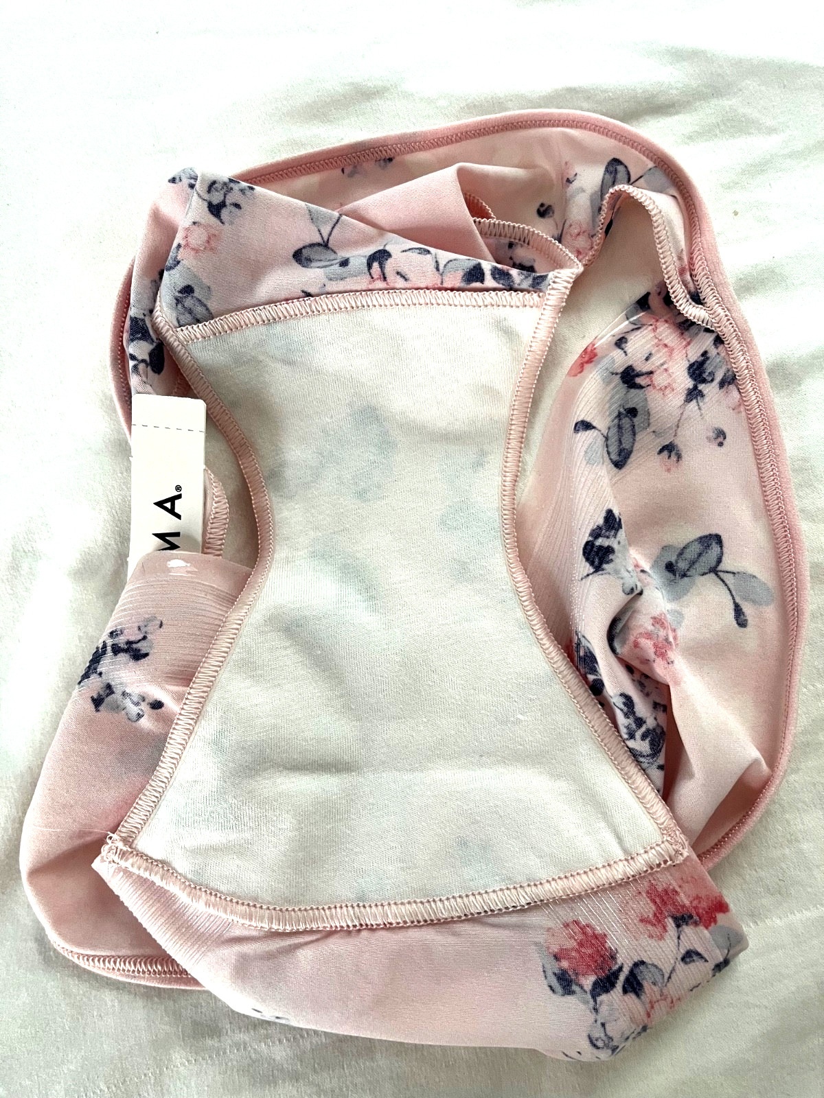 Soma Intimates Pink Vanishing Edge Bikini Size M