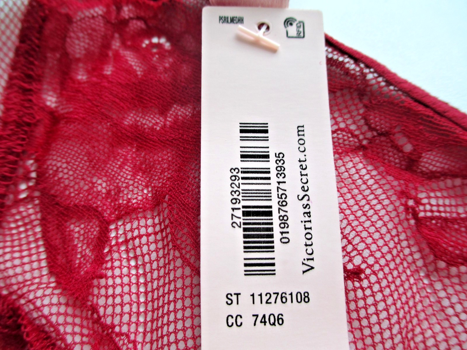 VICTORIA’S SECRET VERY SEXY High Leg Cheeky Panty S M L XL Red NWT Lace VS Open