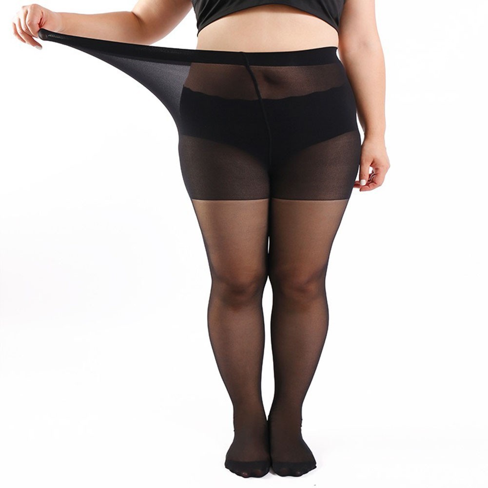 High Elasticity Tights for Plus Size Women in Stylish Patterns Available