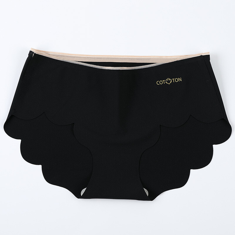 Spring/Summer Women’s High Elastic Ice Silk Seamless Silk Antibacterial Panties