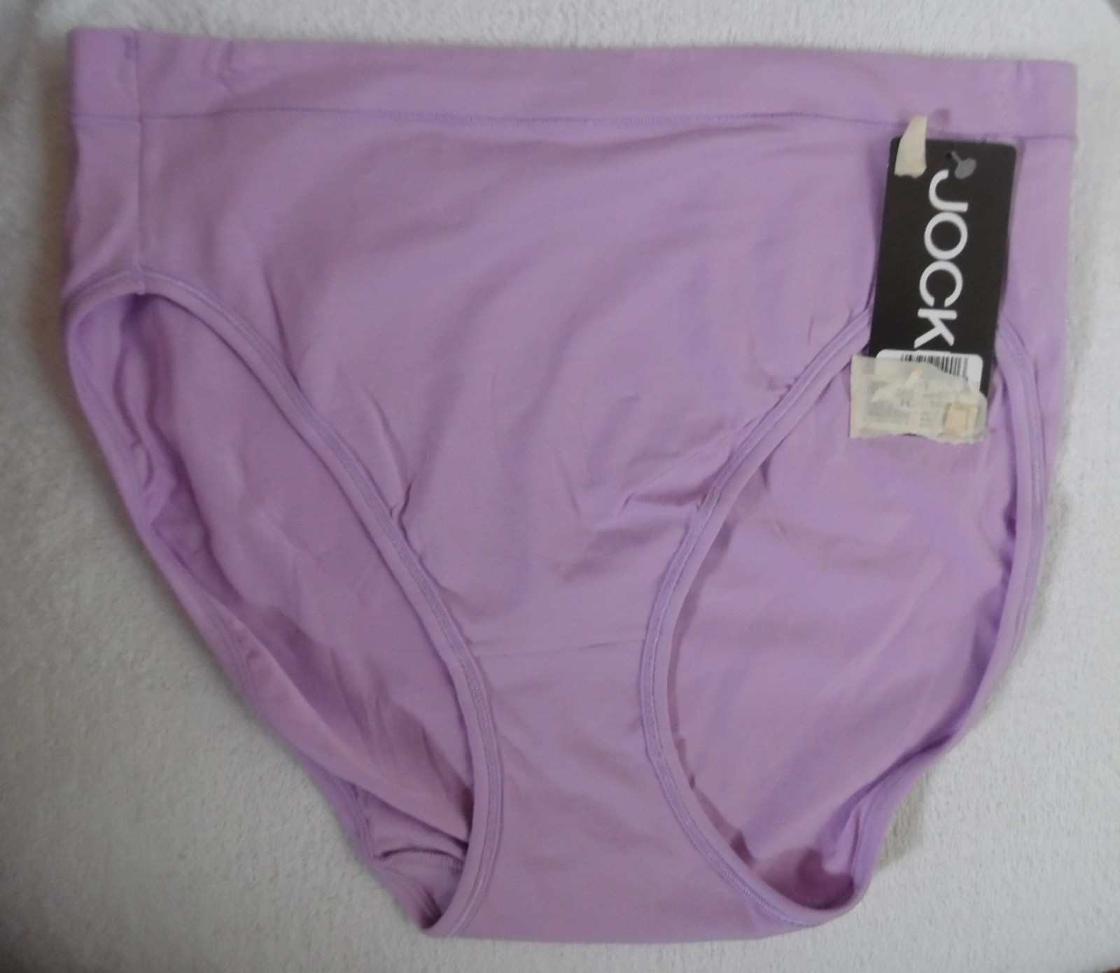 LOT 3 JOCKEY COTTON SPANDEX WOMEN’S FRENCH CUT PANTY TAGLESS HI CUT LILAC 8