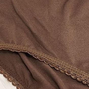 Muk Luks Women’s Plus Sz Panties 2X Cloud Knit Comfort Panty Brown Smooth