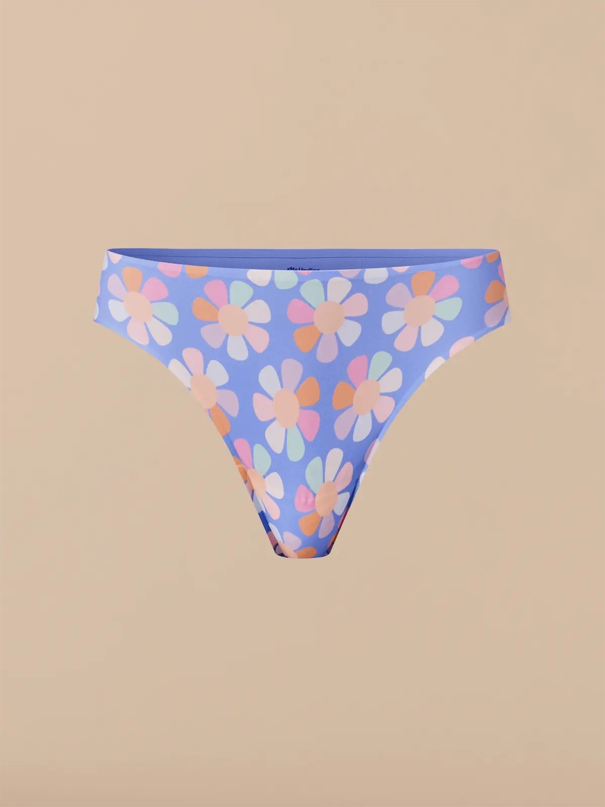 MeUndies Seamless Thong Groovy Floral Medium