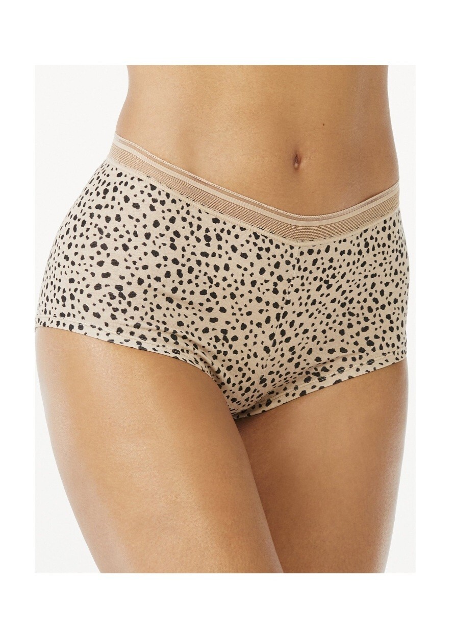 Joyspun Women’s Panties Medium (8-10) Seamless Boyshort Mixed print