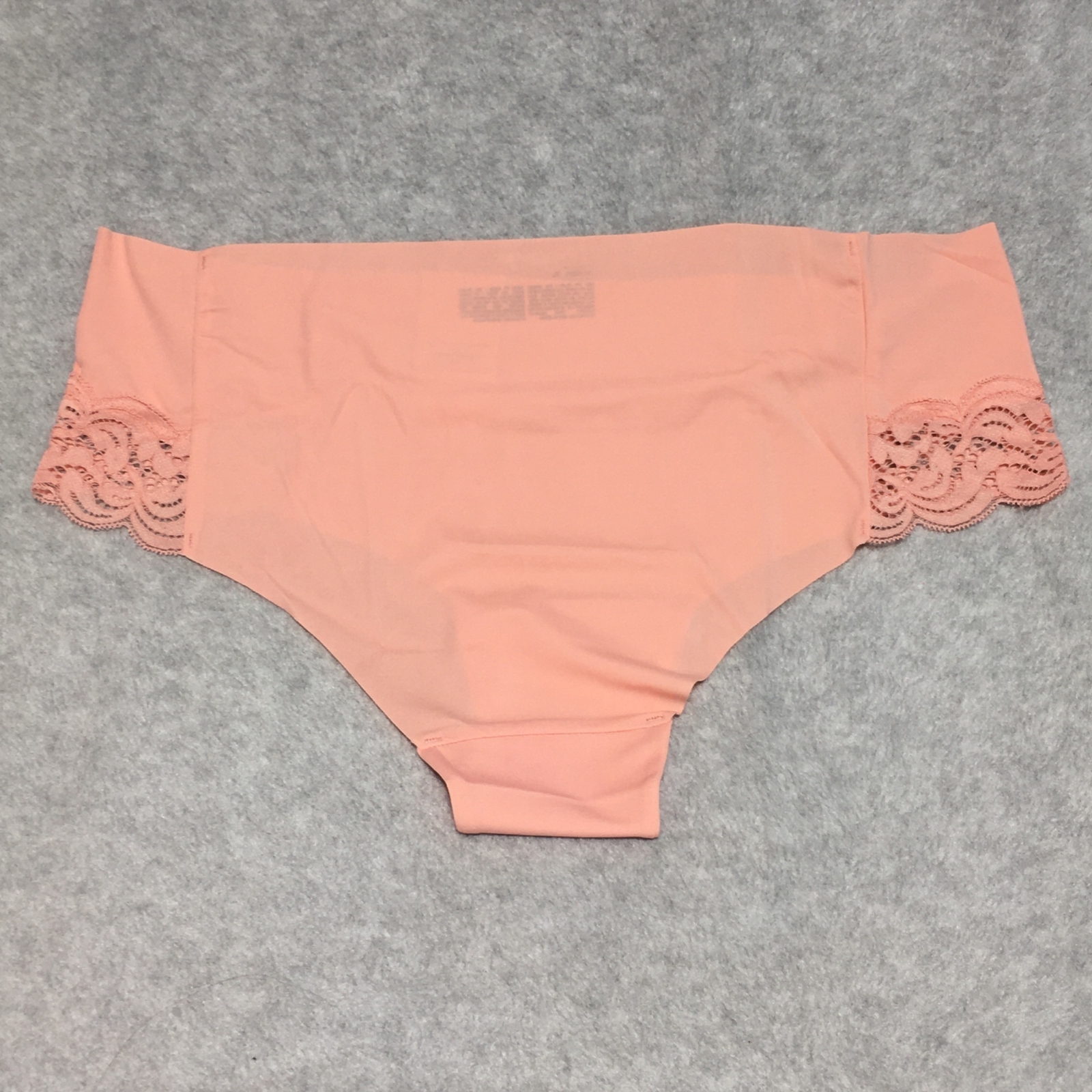 Auden Women’s 3 pack Hipster Underwear XL Lace Accents Pink Peach Brown